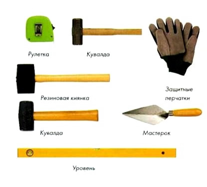 Инструменты для кладки кирпича